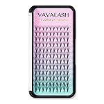 Eyelash Extensions 3D 4D 5D 6D 8D 9D 10D Thickness 0.07/0.1 C/D Curl Eyelashes Middle Stem & Long Stem Heat Bonded Premade Fans Russian Volume Lash Extensions Supplies (Middle Stem 12D-0.07-D-9mm)