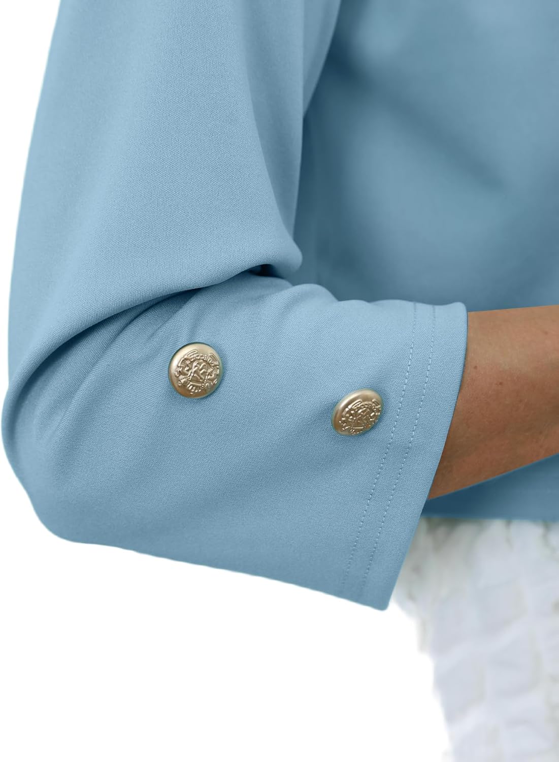 3/4 Sleeve Ladies Cardigan to wear Over Dress Open Front Knit Cropped Bolero Shrug Cardigan Sweater for Women S-XXL