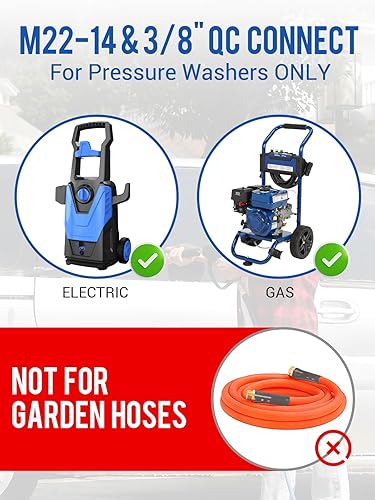 Miniatura 8 de MEKOH Pistola de Lavadora a Presión Corta, Pistola de Rociado de Lavadora a Presión Stubby de 5000PSI para Lavado de Autos, Pistola de Espuma de