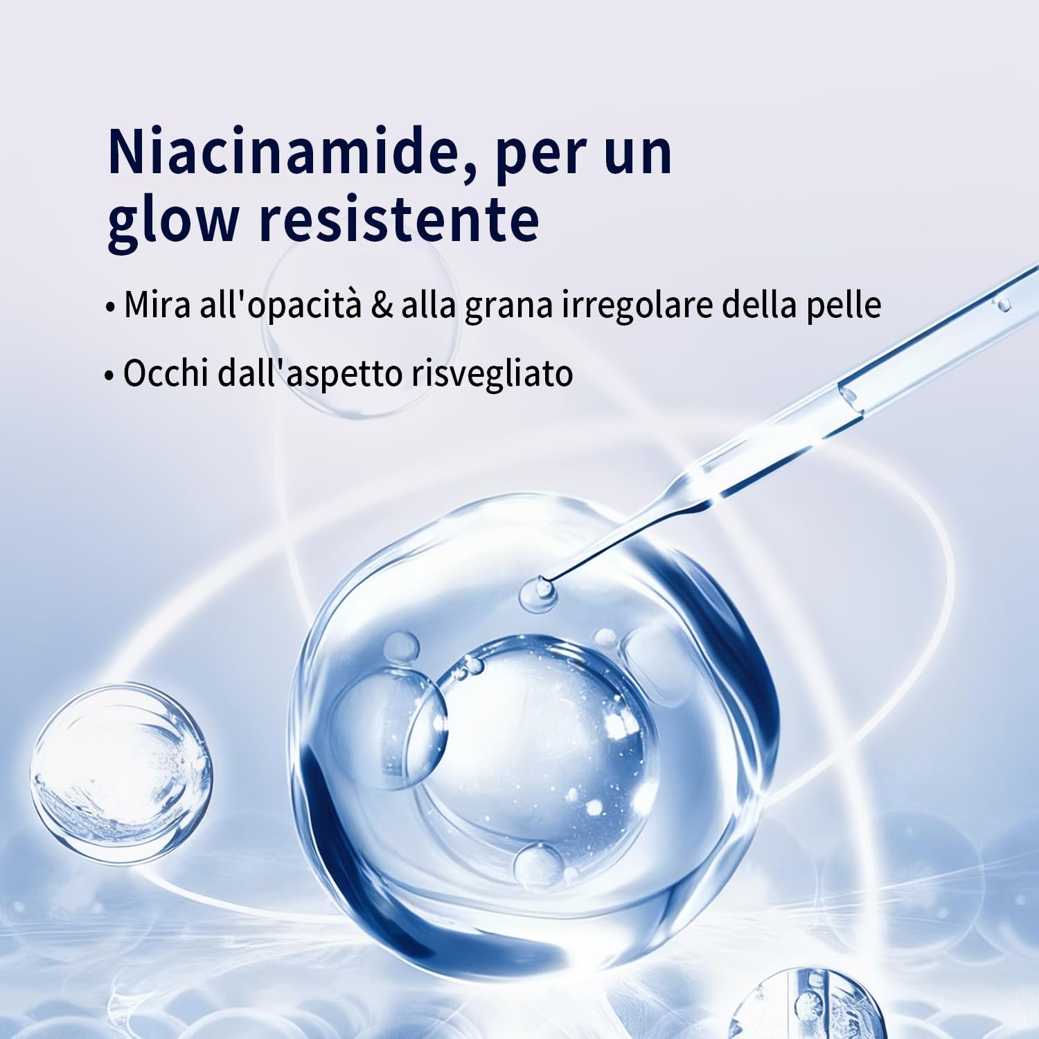 Crema Contorno Occhi 20ml con Caffeina, Peptidi e Acido Ialuronico | Eye cream idratante, crema occhi per contorno occhi antirughe, occhiaie e borse visibili, linee sottili e occhi stanchi