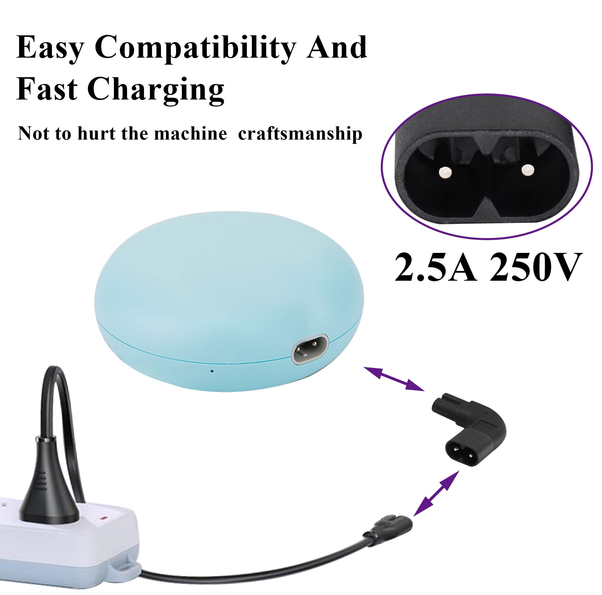 Amazon.com: AAOTOKK (2 Pack 90 Degree IEC 320 C7 to C8 Power AC