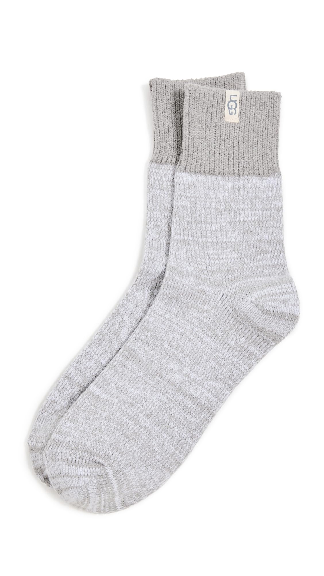 Women's Rib Knit Slouchy Quarter Socks