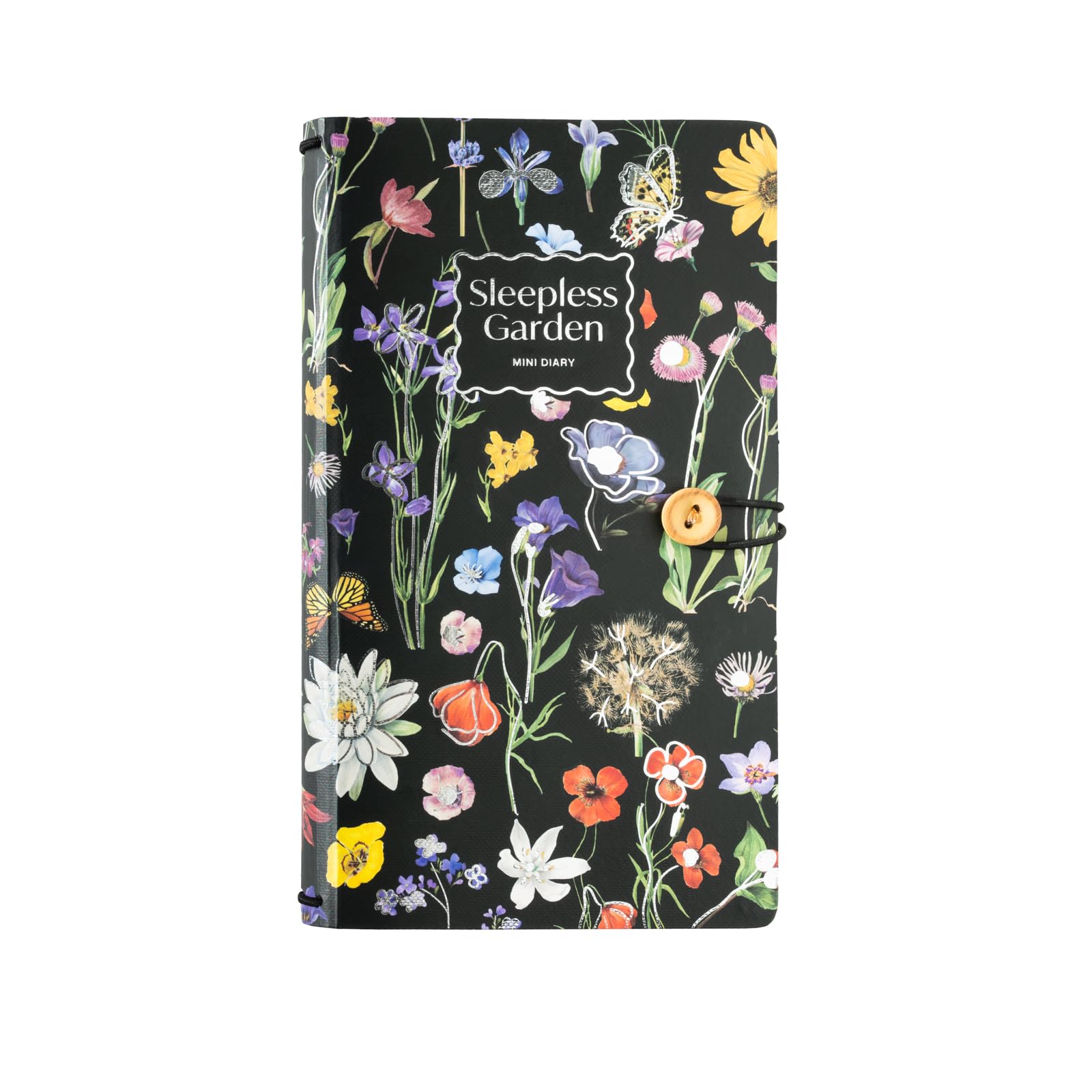 Grupo Erik Travel Journal Notebook - Sleepless Garden | Travel Accessories For Women & For Men, Travelling Essentials, Diary Planner Notebook | Flowers Gifts Under 15 Pounds