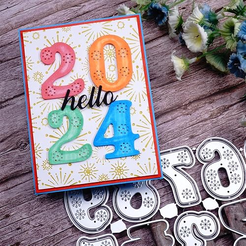 Miniatura 1 de Kokorosa Troqueles para álbumes de recortes, troqueles de corte de arte de borde ondulado, troqueles de corte de metal para manualidades, troqueles