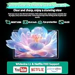 2026 Comprimé avec clavier, stylet & Souris, 10.4 Inch Android 15 Comprimés 2K IPS Écran, 36GB RAM 256GB (1TB TF), 8000mAh, T606 8-Core,8+13MP, 5G/2.4G WiFi,Comprimés pour étudiants, adultes, jeu- Gray