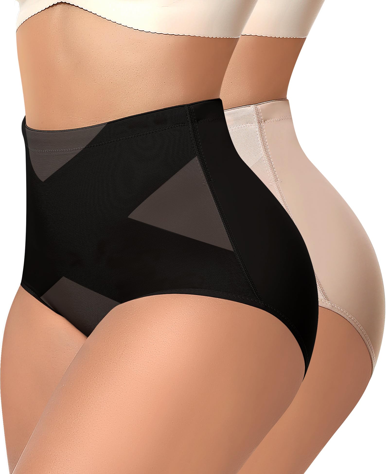 Werena Tummy Control Shapewear for Women High Waisted Body Shaper Panties Seamless Shaping Underwear Panty Girdle