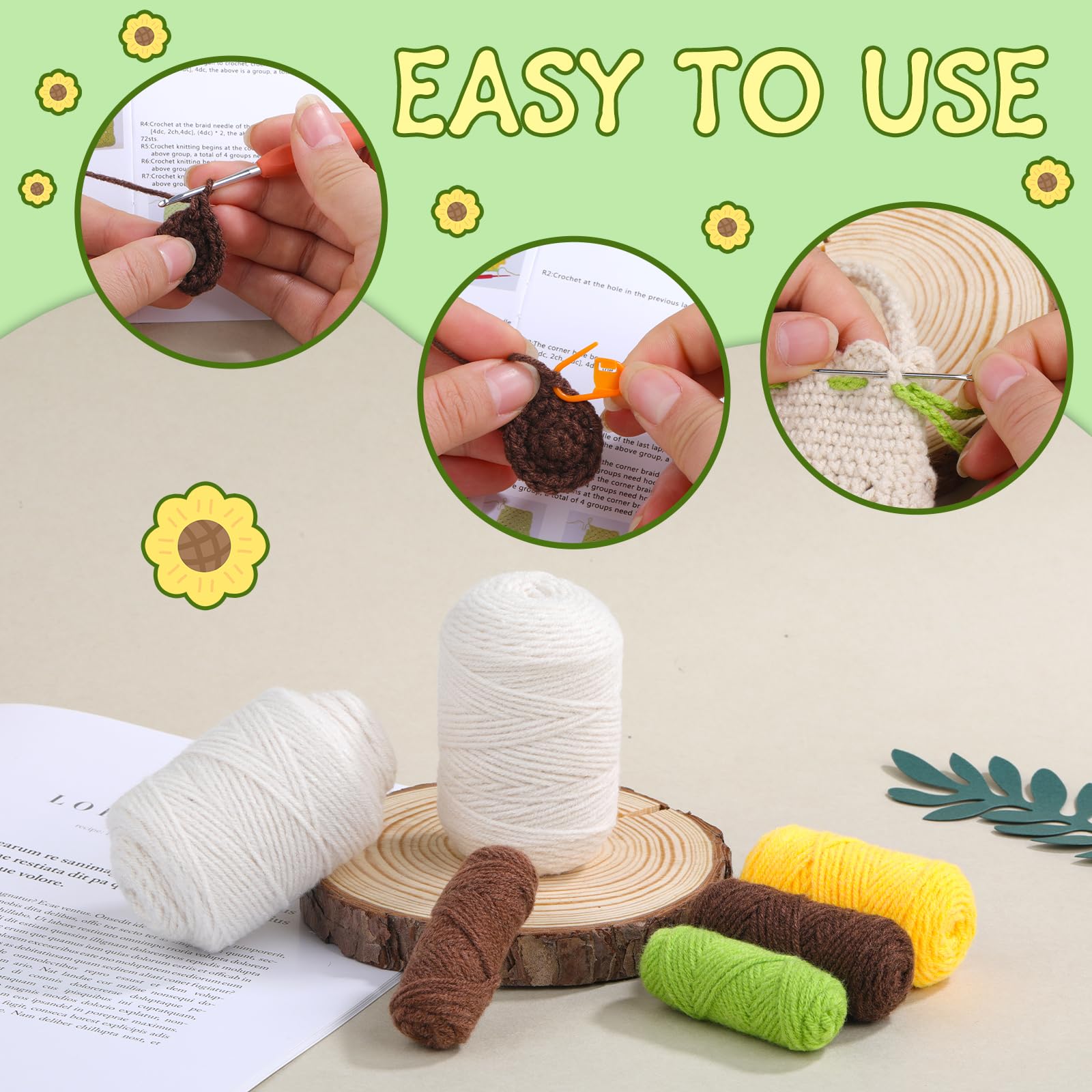 Crochet Phone Bag Kit - Beginner Crochet Set -4 Crochet Phone Bag Kit - Beginner Crochet Set -4