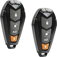 Vista 3 de Llavero compatible con Viper Hornet DEI Python Clifford Aftermarket Alarm Keyless Entry Remote (EZSDEI7141)