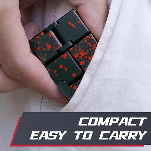 Miniatura 3 de Cubo infinito de metal, juguetes antiestrés para adultos, juguetes antiestrés para niños de 8 a 12 años, para adultos para ansiedad y estrés,