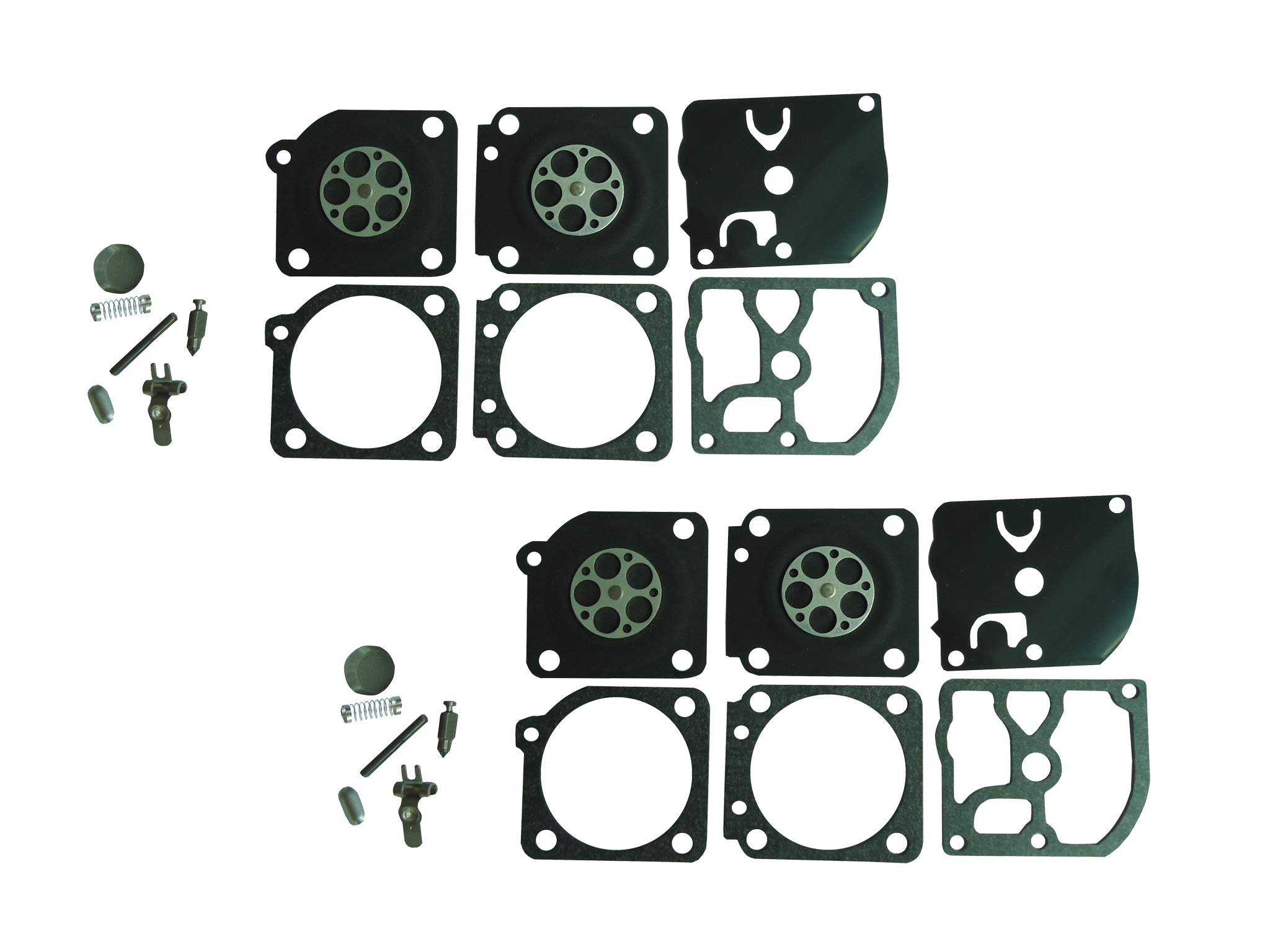 Carburetor Repair/Rebuild Kit Replaces ZAMA RB-69 for STIHL 1129 1137 020T MS192 MS200 MS200T Chainsaw (Pack of 2)