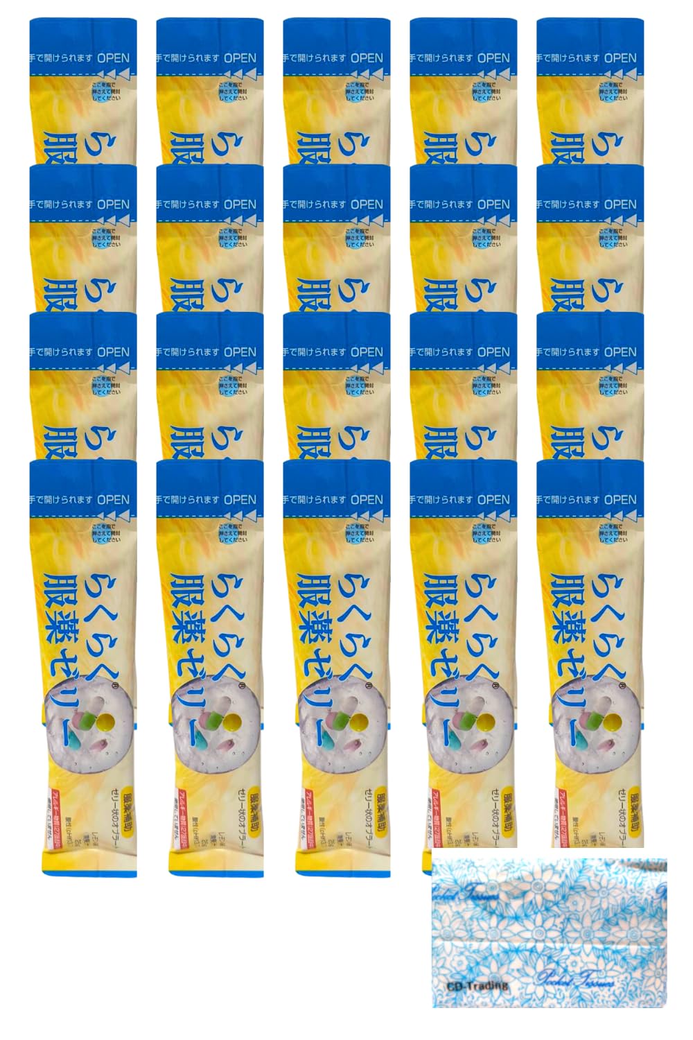Amazon.co.jp: 龍角散 らくらく服薬ゼリー スティックタイプ 25g x 20
