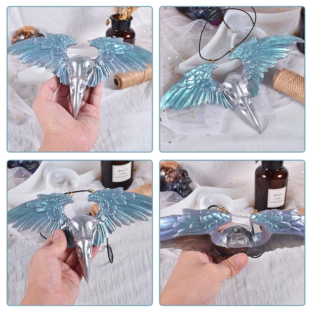 CRAFFANCY Realistische Hippocampus Vormige Siliconen Mal, 3D Levensechte Zeepaardjes Hars Mallen Dier Epoxy Mold voor Muur Desktop Art Woondecoratie