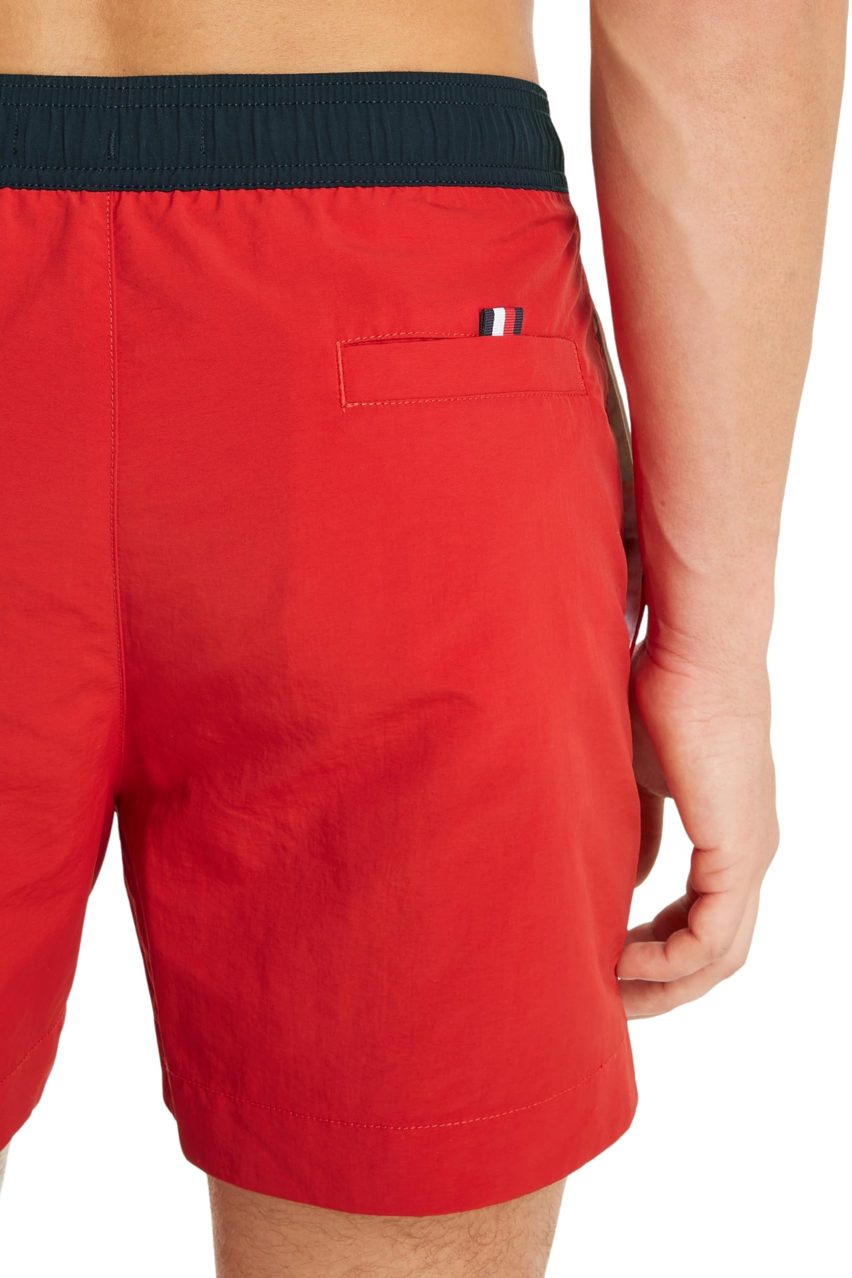 Tommy Hilfiger Pantaloncino da Bagno Uomo Medium Drawstring Lunghezza Media