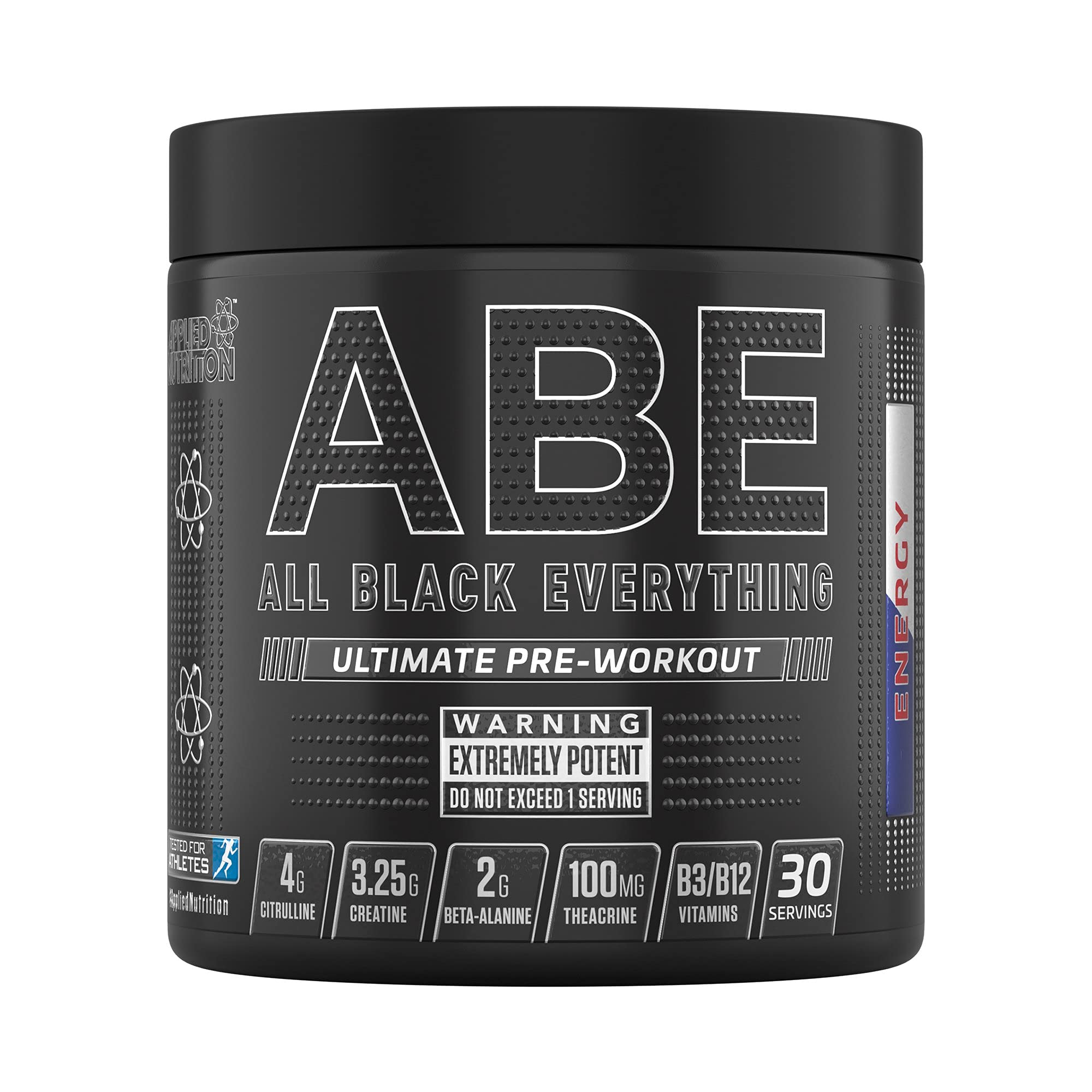 Applied Nutrition Abe All Black Everything Pre Workout Powder Energy Physical Performance With Citrulline Creatine Beta Alanine Caffeine Vit B Complex 315g 30 Servings Energy Flavour Buy Online In Solomon Islands At