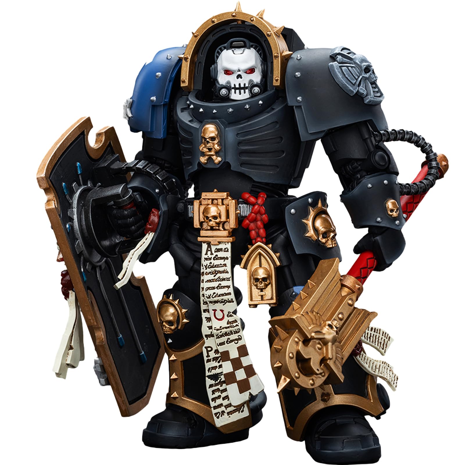 JOYTOY Warhammer 40K Ultramarines 1/18 Action Figures Ultramarines Chaplain in Terminator Armour Model Collection — image 1