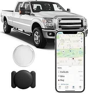 No Subscription GPS Tracker for Vehicles Work with Find My (iOS Only) Real Time Mini Car Tracker Tags Global Coverage Hidden Car Locator Tracking Devices with Magnetic Case No Monthly Fee Required