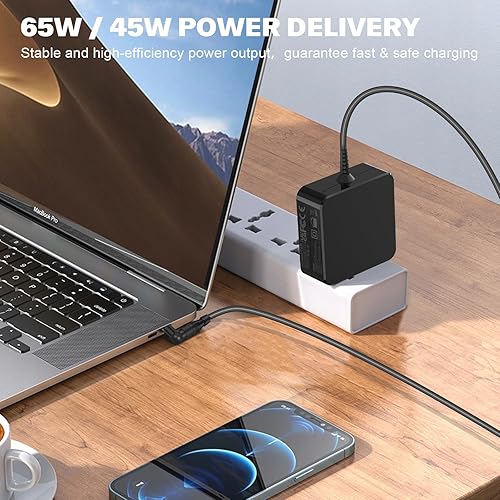 Miniatura 4 de 65W 45W 33W Charger Compatible with Asus X541N X541NA X553M X540S F510U Q200E Q302L Q504UA Q304U UX360C UX31A UX330U UX305C C202SA C300SA