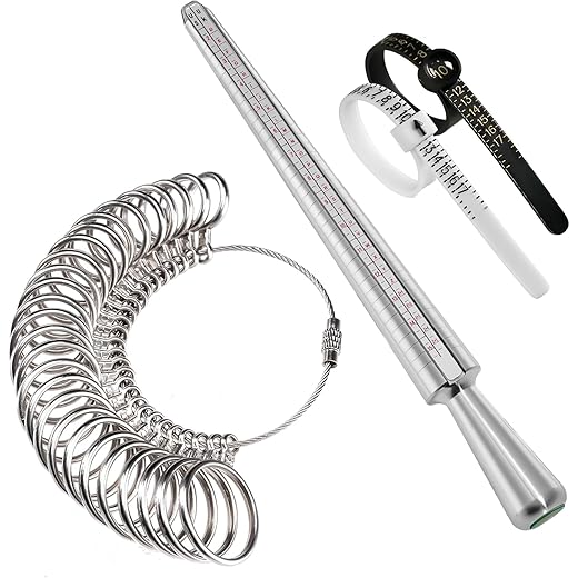 Meowoo Ring Sizer Measuring Tool Set