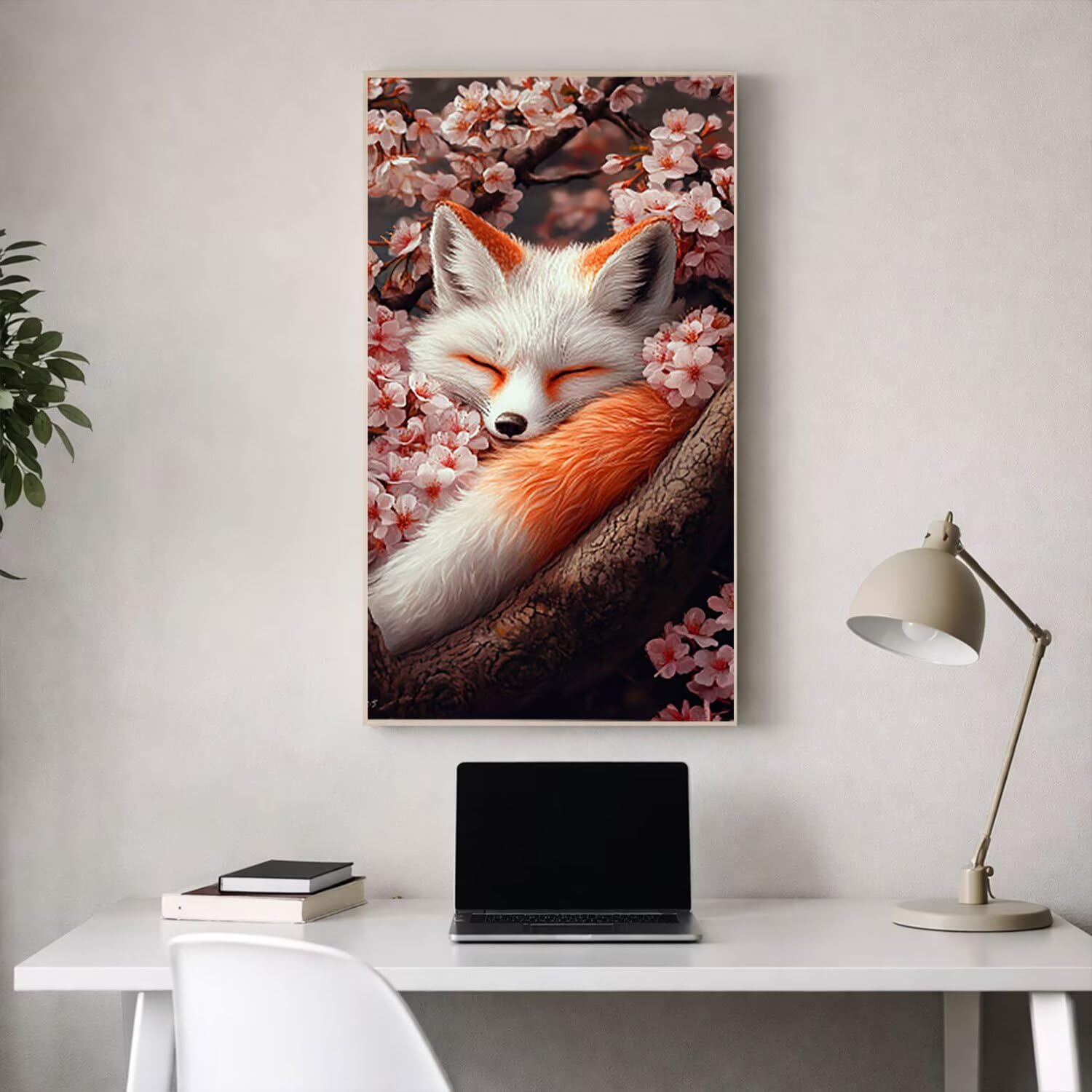 Malowanie według numerów dla dorosłych, kompletny zestaw DIY akrylowe kolorowanki na płótnie 75 x 150 cm, obrazy i pędzle w zestawie, kreatywna aktywność ręczna dla początkujących, dekoracja ścienna