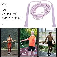 Vista 7 de Adjustable Skipping Rope for Adults Fitness Jump Rope Lightweight Portable for Training Exercise and Home Workouts