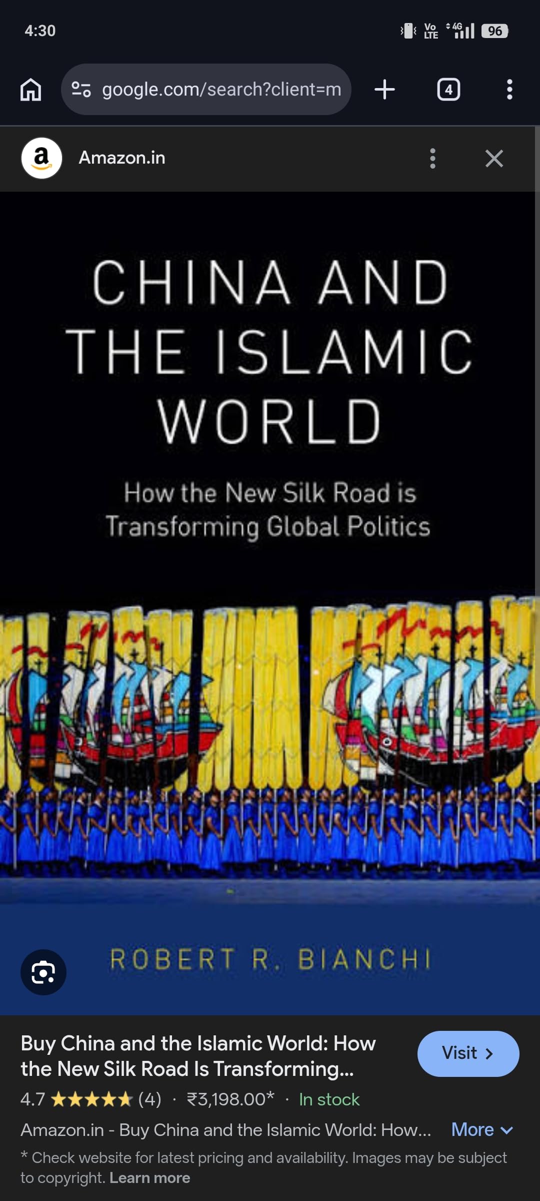 Buy China and the Islamic World: How the New Silk Road is Transforming Global Politics — BookShops.in
