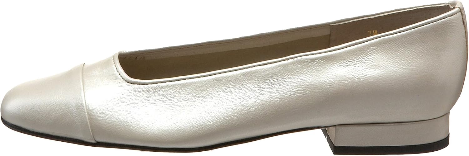 VANELi Women's FC-313 Flat, Sand Pearl Nappa, 7.5 N US