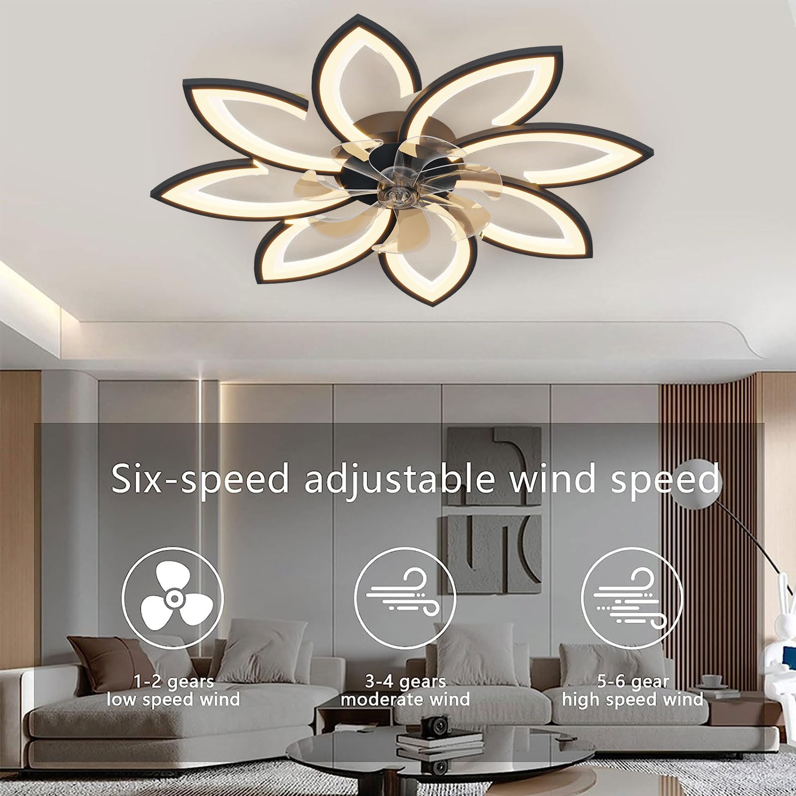 Cool Breeze Dimbare Ventilator Licht - Bellawebshop