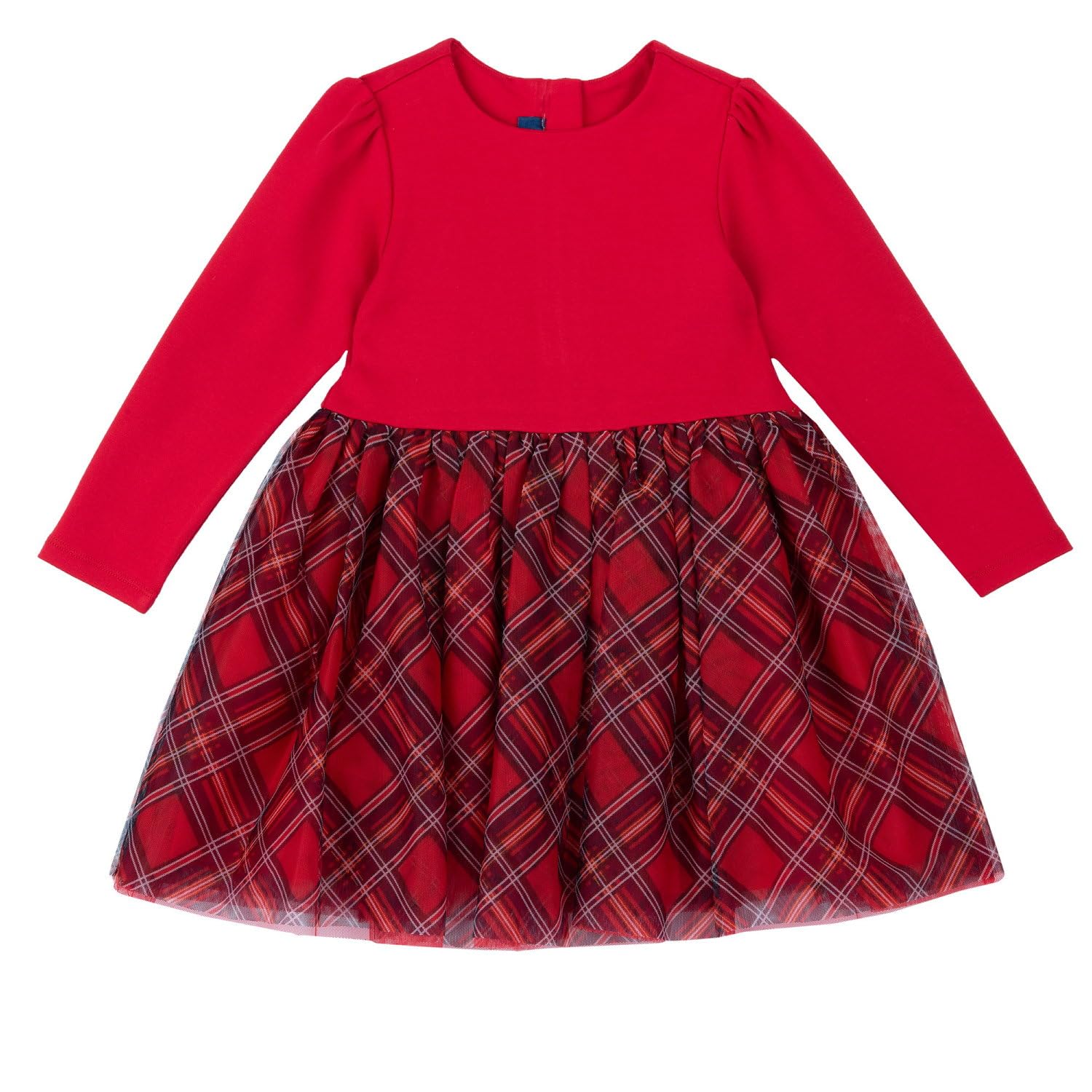 Chicco, Vestito Natale Neonata e Bambina, con Comoda Apertura sulla Schiena, in Caldo e Morbido Tessuto, Lavabile in Lavatrice, Abbigliamento Neonata e Bambina, Idea Regalo Bambina, Designed in Italy