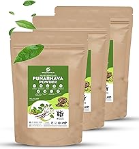Grandhike Power of ayurveda Organic Ayurvedic Punarnava Powder | Natural Kidney Detox | Pure Organic Churna | Ayurvedic Supplement for Heart, Gut, Immunity & Joint Health | Kidney & Liver Care Churna 100grams (3)