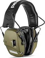 Vista 19 de PROHEAR Orejeras electrónicas digitales de protección auditiva con almohadillas de gel GEP02, orejeras de amplificación de sonido 5X, protección