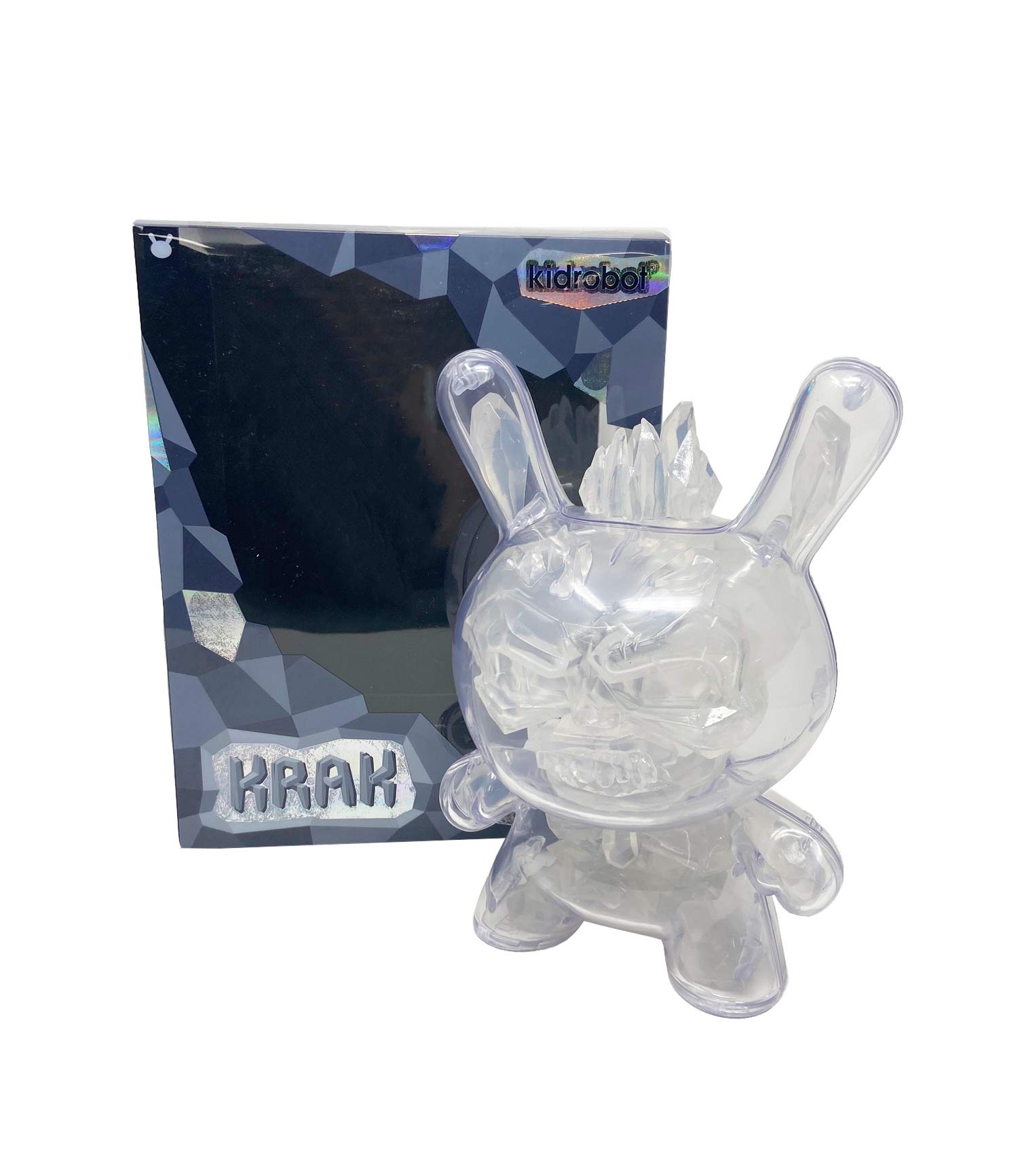 Kidrobotx Krak Dunny by Scott Tolleson 8" Crystalline Collectible Figure (Crystal, One Size)