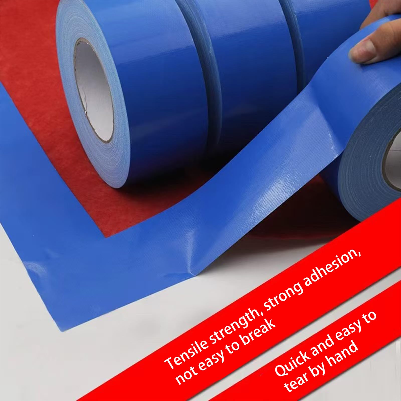 Aoktorkit 50M Green Cloth Bookbinding Repair Tape,2CM Book Binding Tape,Carpet Tape,Waterproof Seal Tape - Image 4