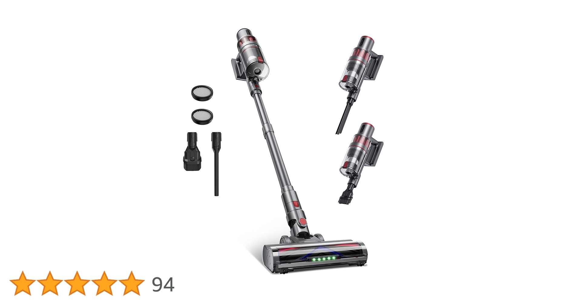 Amazon.co.jp: 掃除機 コードレス 【55000pa超強力吸引！】60分連続