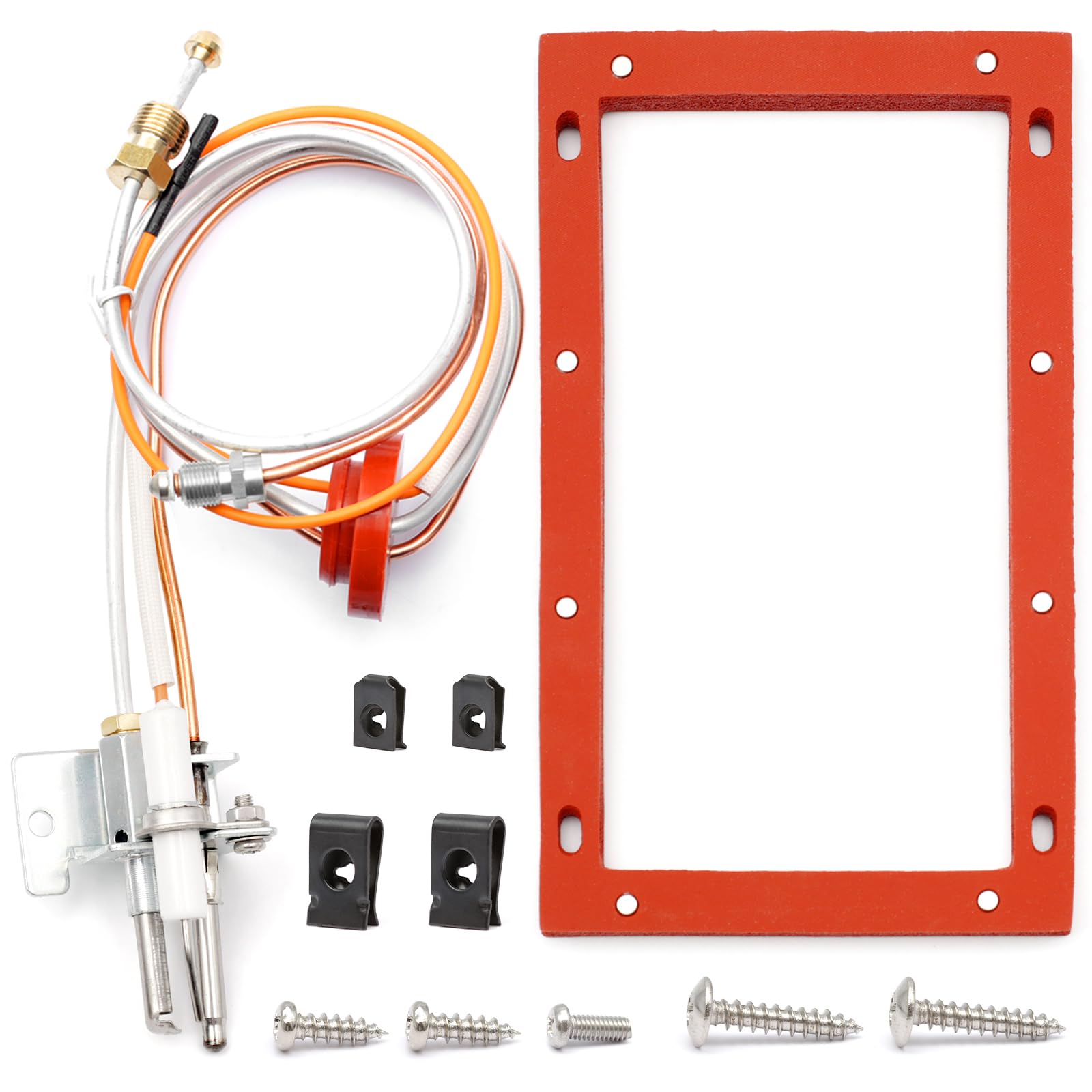 Upgraded SP20075 SP20305A Pilot Assembly kit, Water Heater Igniter Pilot Assembly for Natural Gas, Compatible with GE, Replacement for Rheem, Replace of GG50T06AVH00 AS39845 22V40PF1