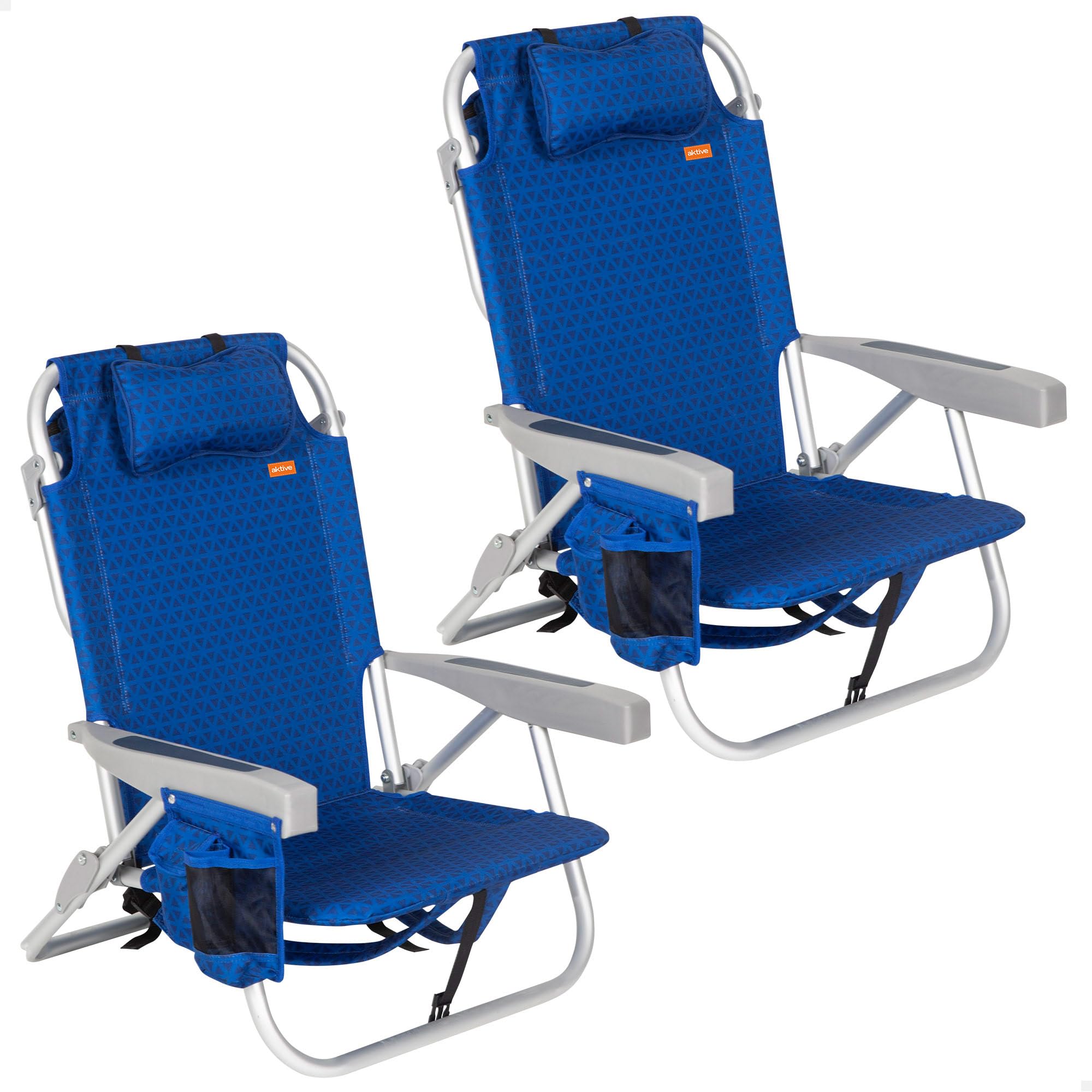 Chaise de plage inclinable et confortable pour des vacances réussies en été