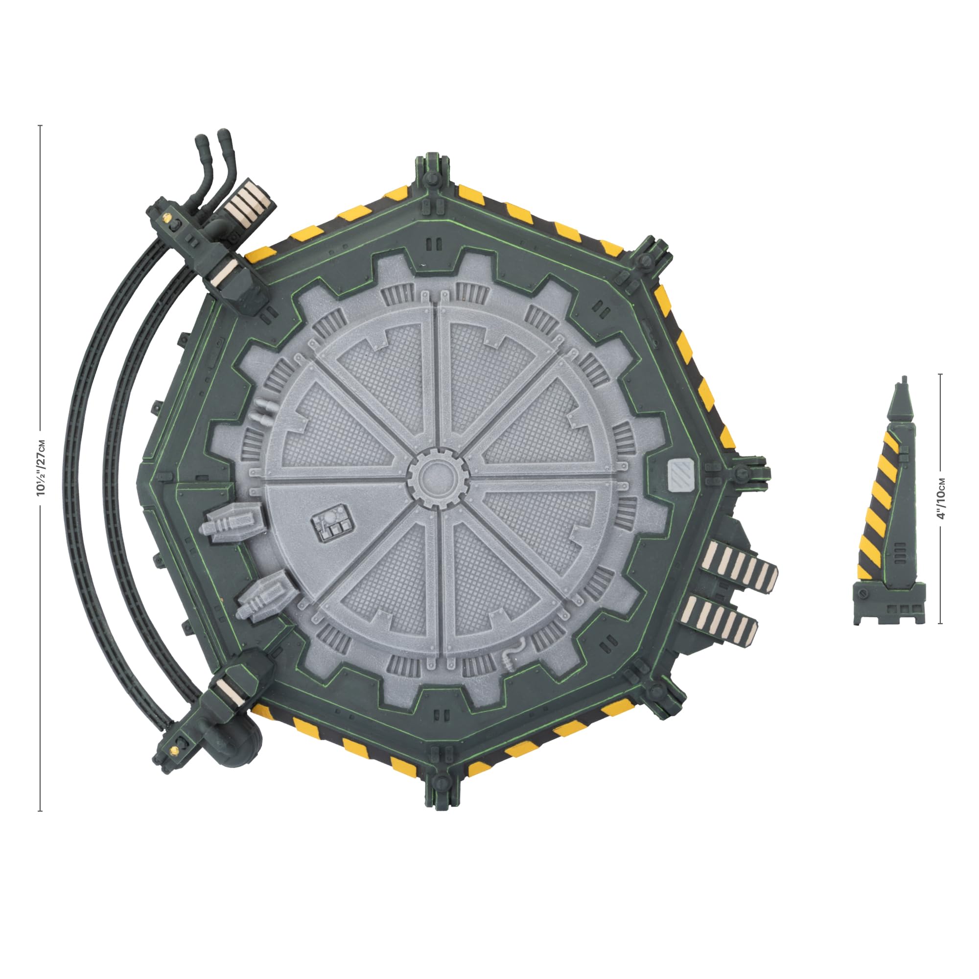 Gale Force Nine Legion - Machine Cult, Dark, Muted Shades (Metallic Grey, Dark Grey), Large - Image 4