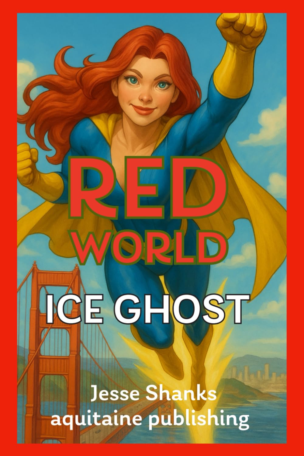 Red World - Ice Ghost: A Techno-Thriller of Cyber Intrigue, AI Warfare, and Hidden Agendas (Techno-world Graphic Novels)