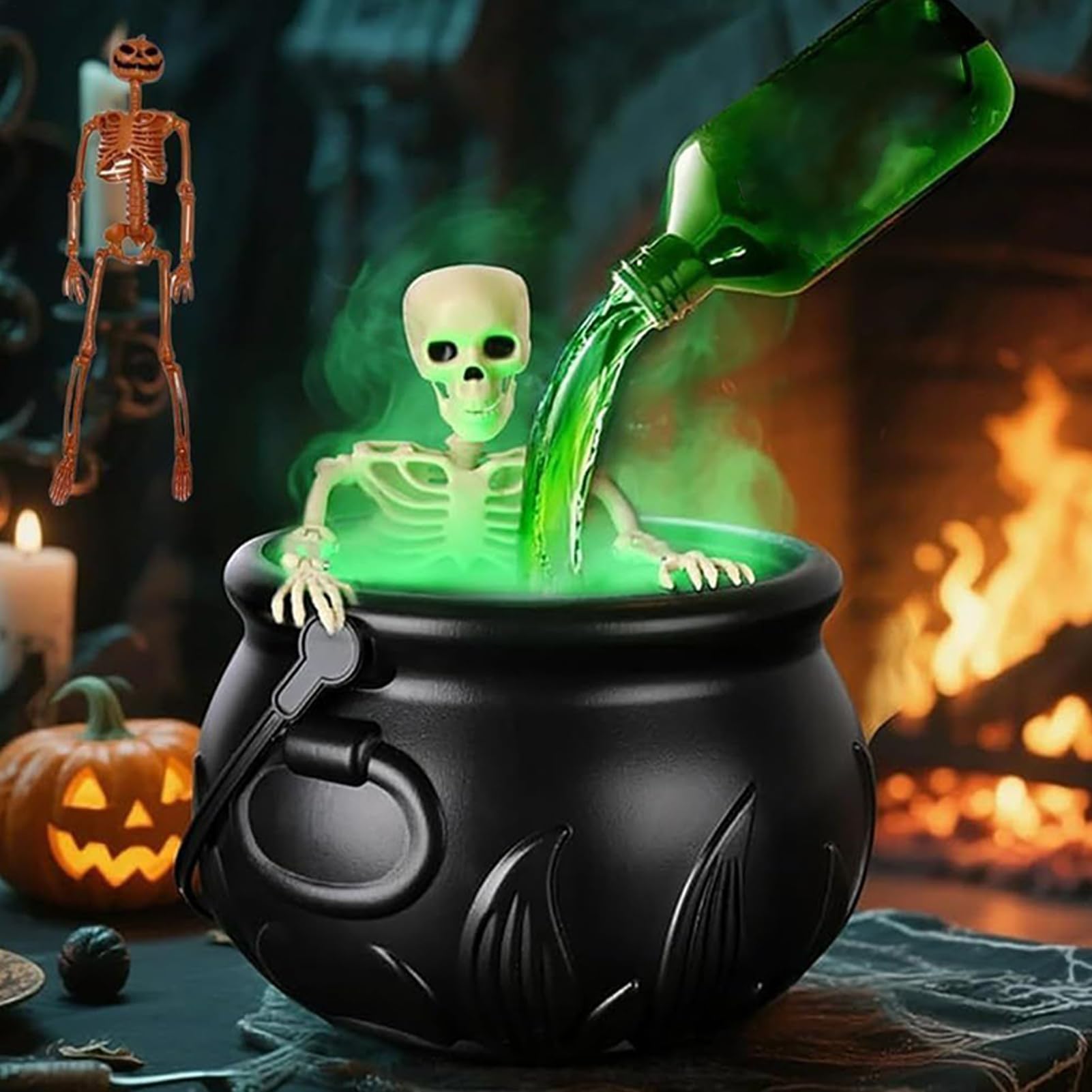 Miska – dekoracja sto?u Halloween – pod?wietlana dekoracja zewn?trzna stó? ?wi?teczny, letni? imprez?, do domu, domu, czarownic, sali lekcyjnej, zewn?trz