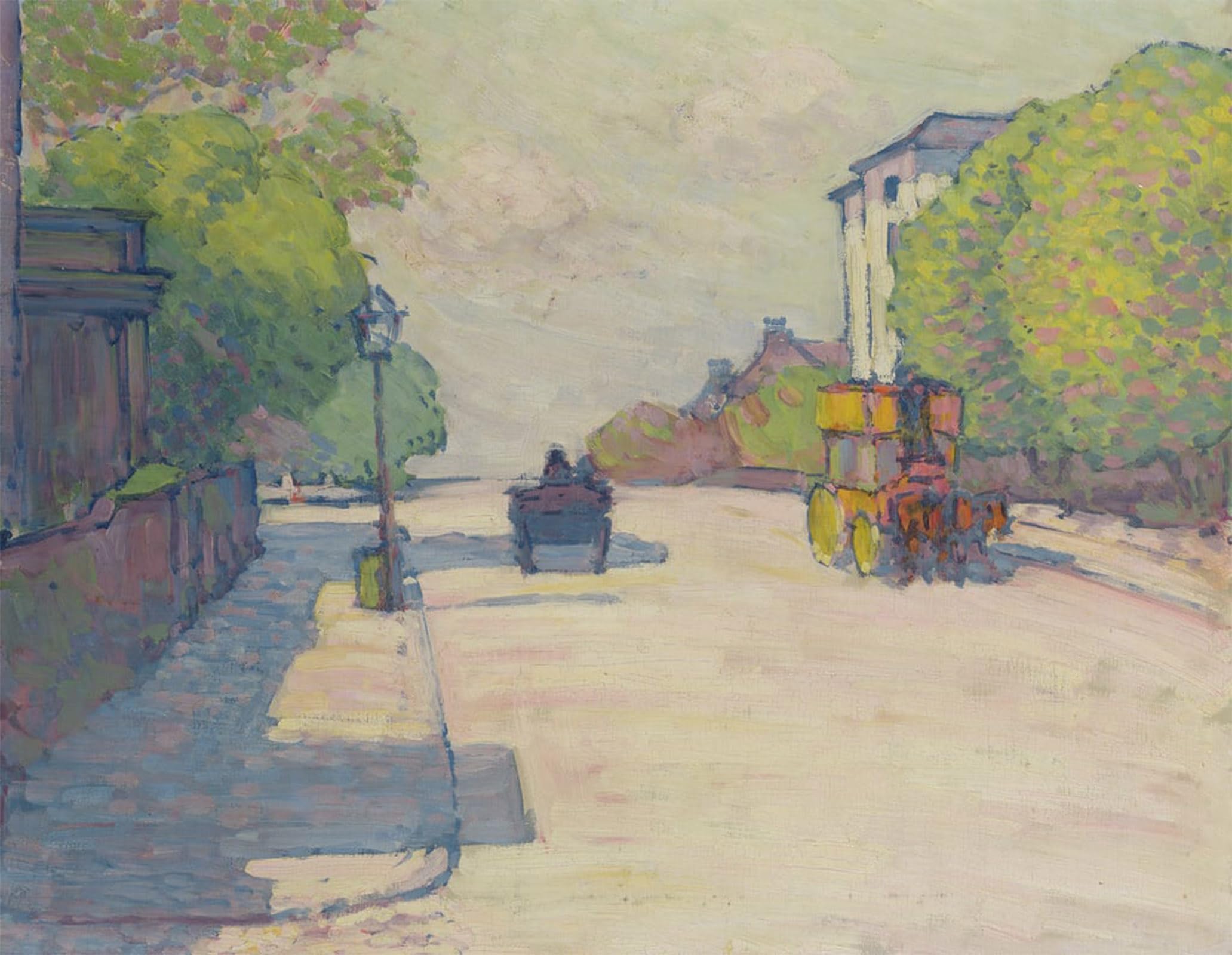 Cuadro de lienzo Robert Polhill Bevan para iluminar con sol la pared de tu dormitorio 5
