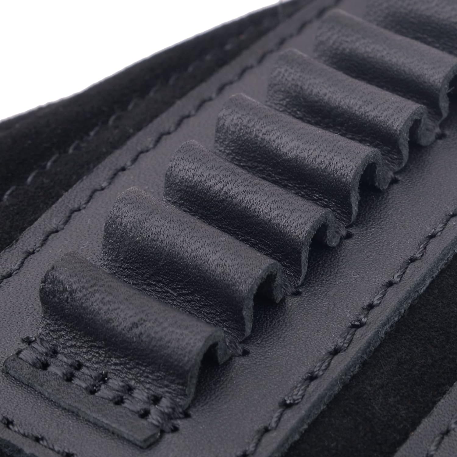 Leather Buttstock Cheek Rest Pad with Rifle Shell Holder for .44mag .45-70 .30-30 .357 .308 .30-06 410GA