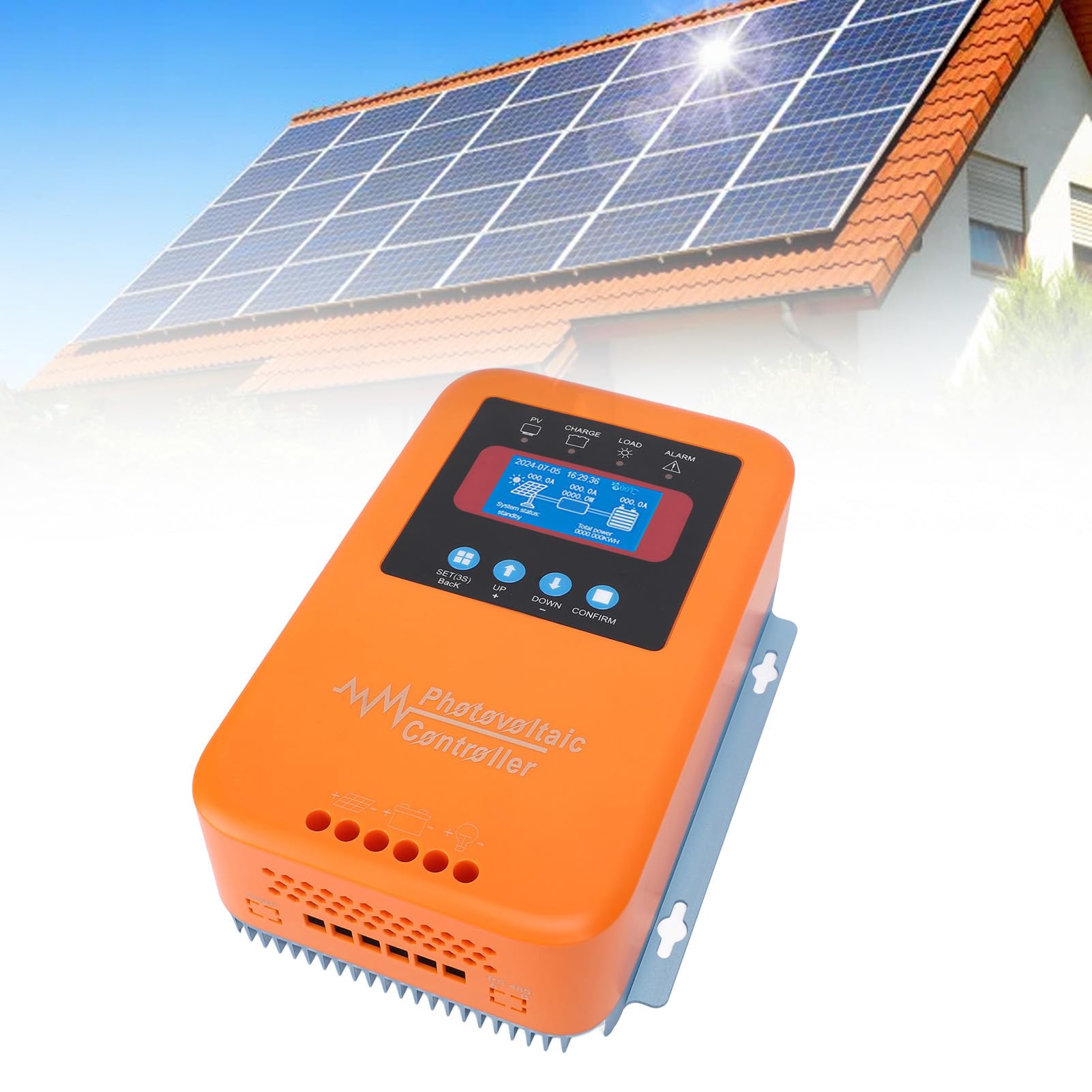 Domary 60A MPPT Solarladeregler für Präzise Spannungsregelung