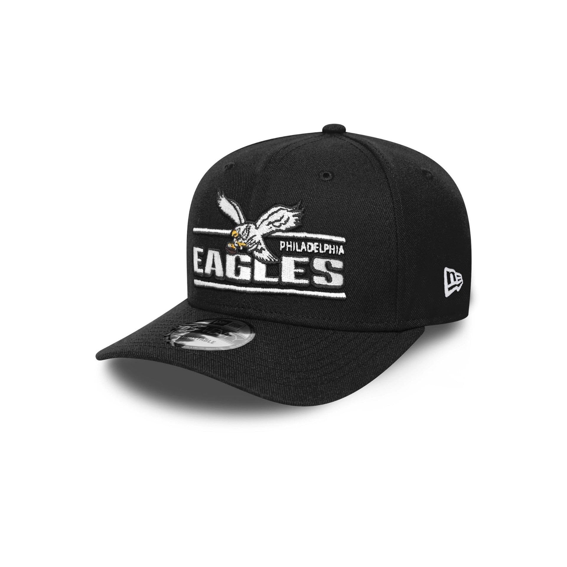 New Era Philadelphia Eagles 9Seventy Stretch Snapback Cap Black