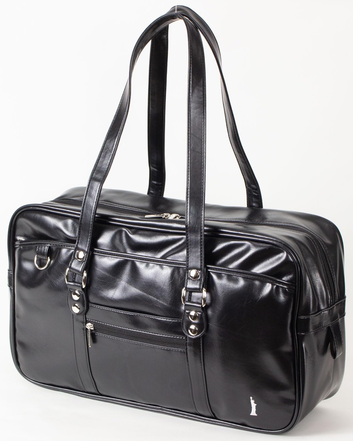 Amazon.co.jp: [イーストボーイ] スクールバッグ 合皮 ロゴ 刺繍 通学