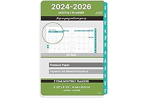 2024-2026 Monthly Planner Refills: Stay Organized and Focused