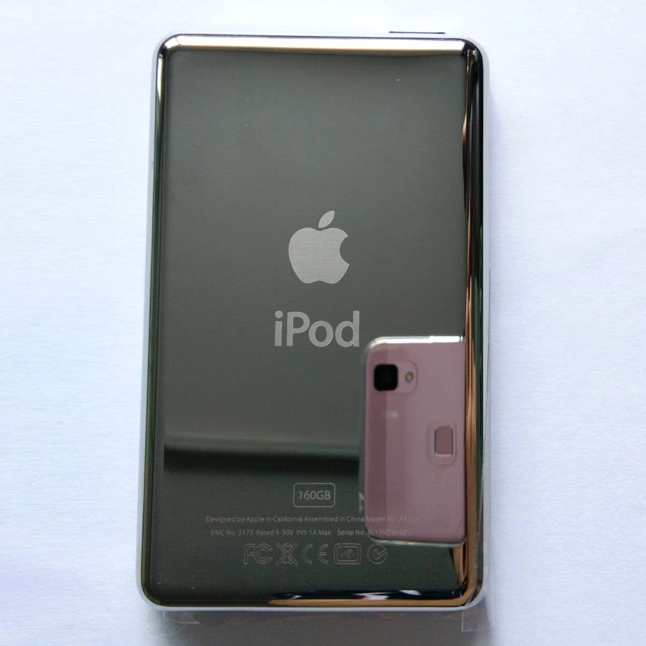 Marka New orijinal Apple iPod classic-MC297LL/A (160GB) (Siyah) (7