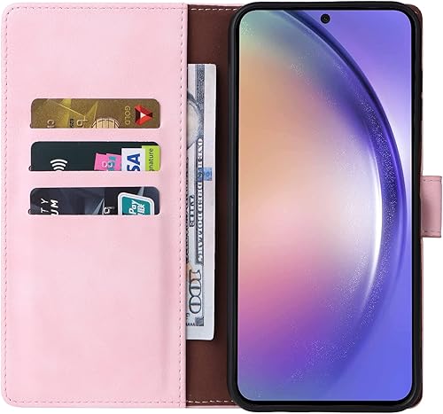 Miniatura 5 de LBYZCASE Funda tipo cartera para Galaxy S20 FE 5G (tarjetero con bloqueo RFID), piel con tapa (función atril), magnética, a prueba de golpes, funda