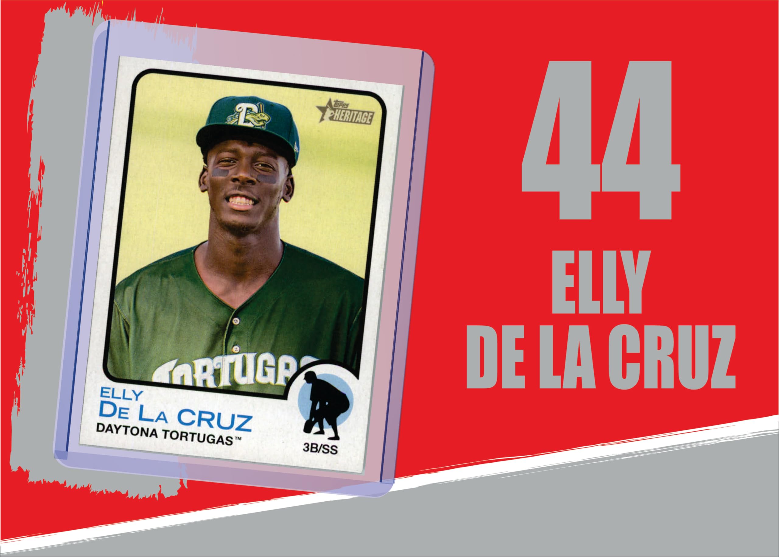Amazon.com: Elly De La Cruz (3) Assorted Baseball Cards Gift Pack