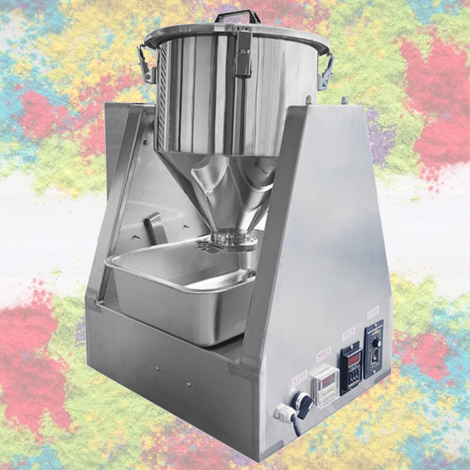 Mezcladora eléctrica de polvo seco, equipo pequeño de laboratorio para mezclar polvo seco, mezclador de partículas granulares, para institutos de investigación, escuelas,20L