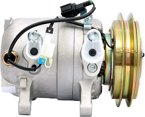 Miniatura 4 de FKG Compresor de CA y embrague de A/C 926008B400 68455 apto para Nissan Frontier 2.4L 1998-2004, Nissan Xterra 2.4L 2000-2004