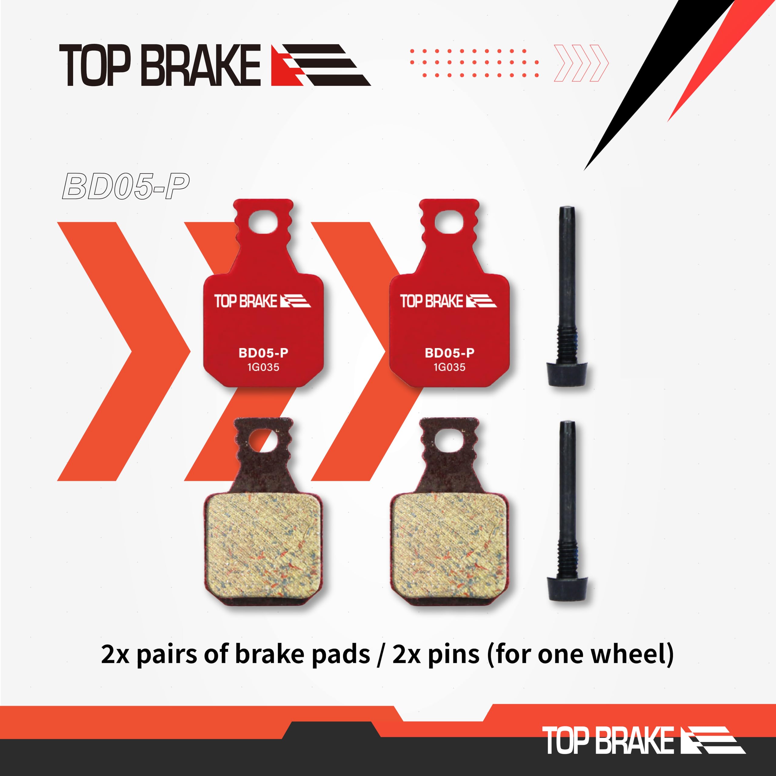 Top Brake Plaquettes De Frein à Disque Magura MT5/MT7 – Version Céramique Et E-bike, Lot 2 Paires